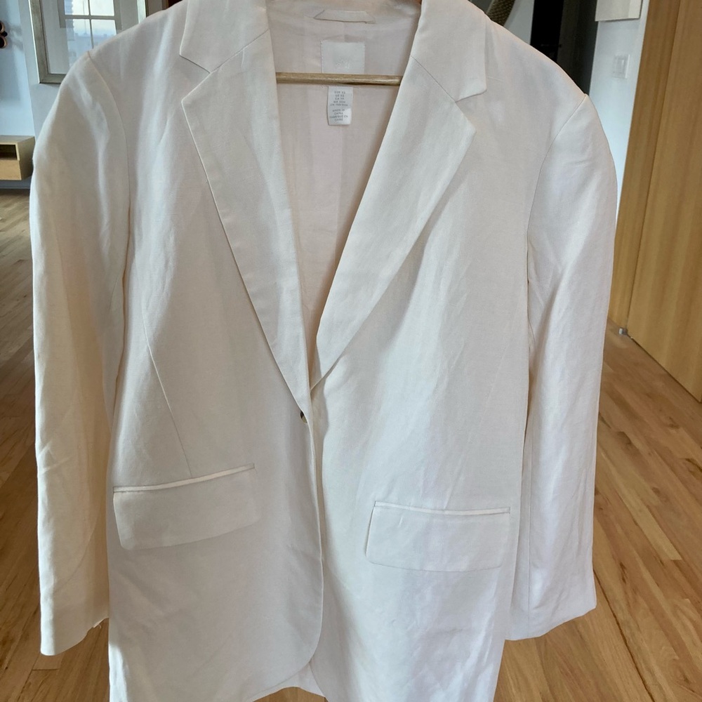 Women's Ivory linen Jacket